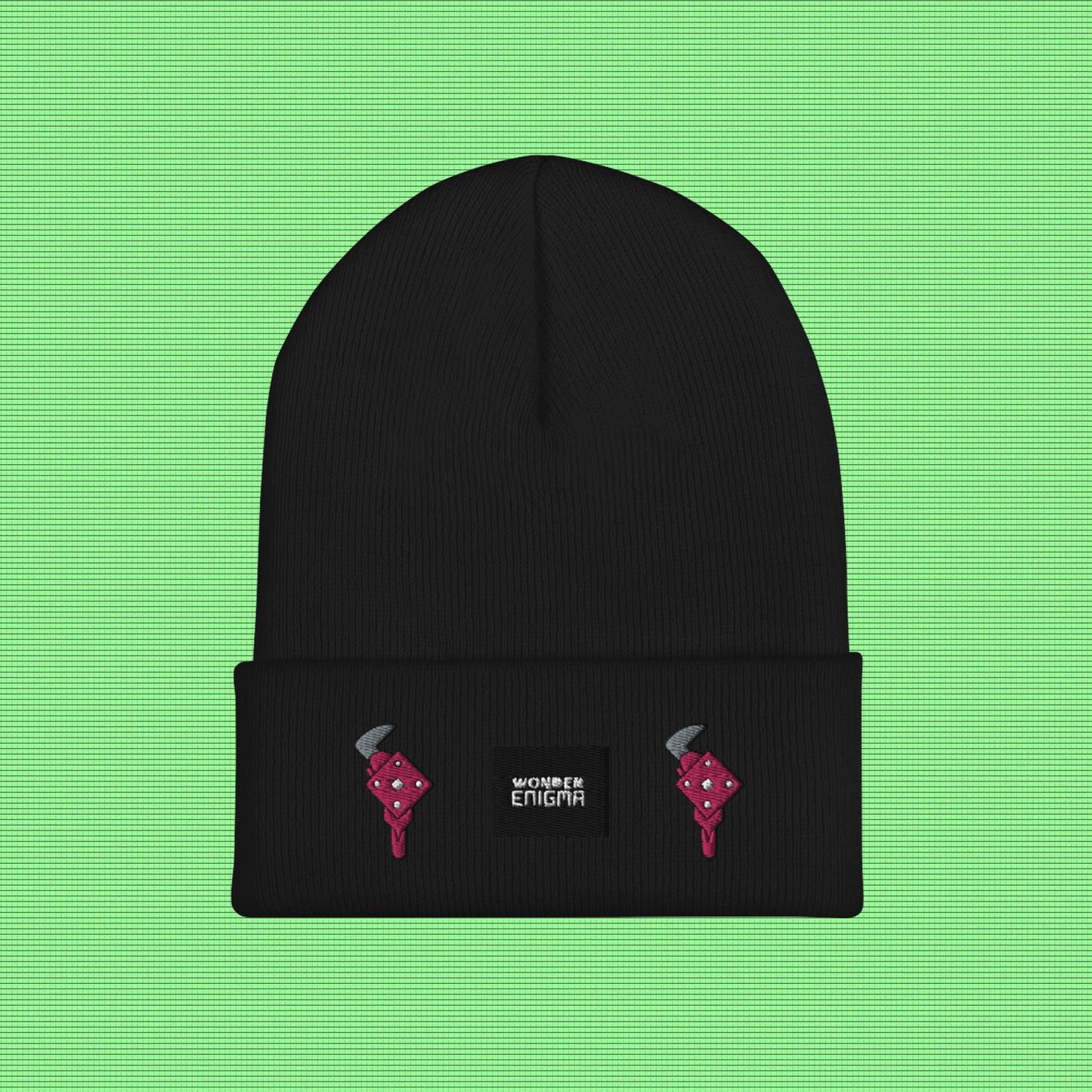 "GummyBlade" Cuffed Beanie