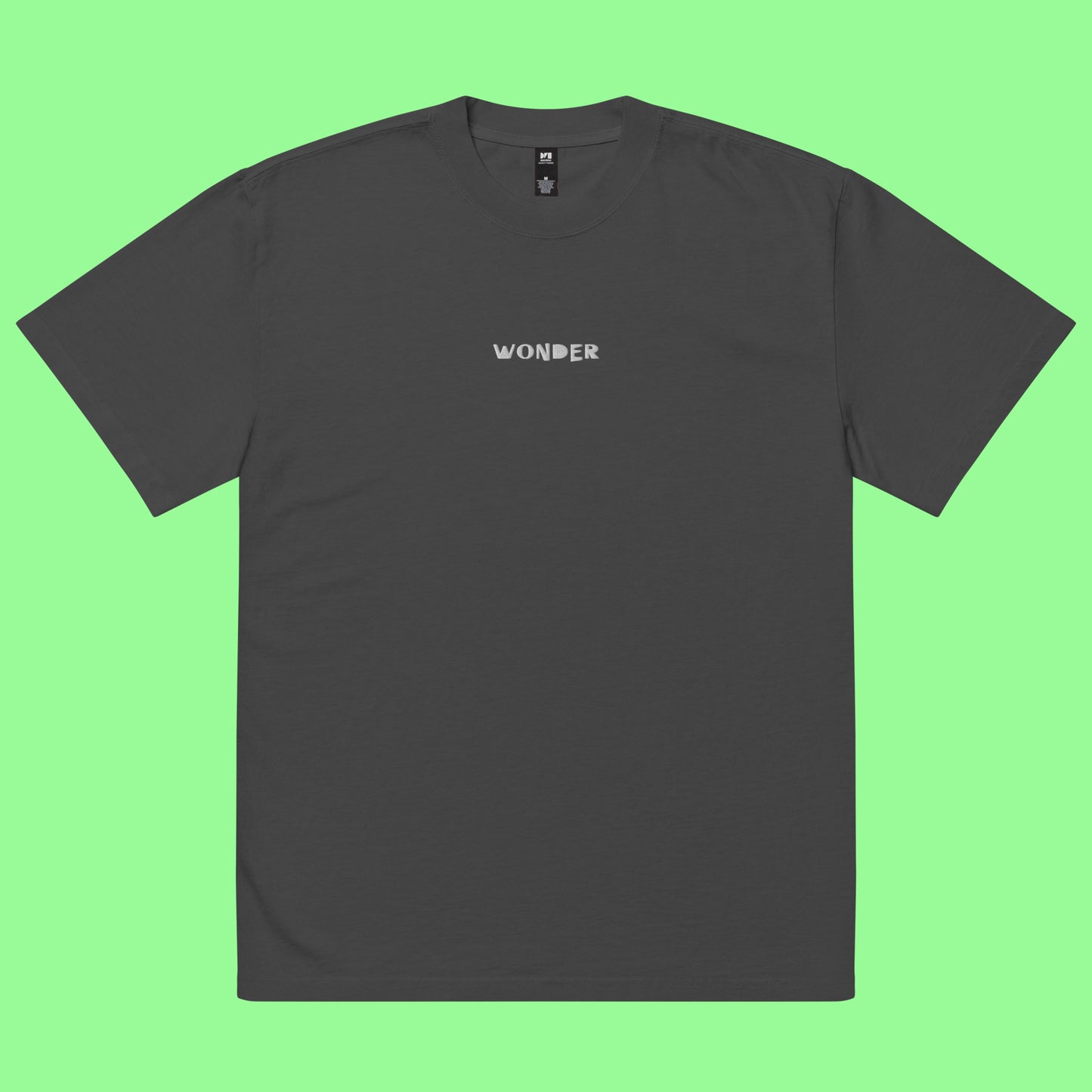 "Wonder" Oversized Faded Tee (Unisex)
