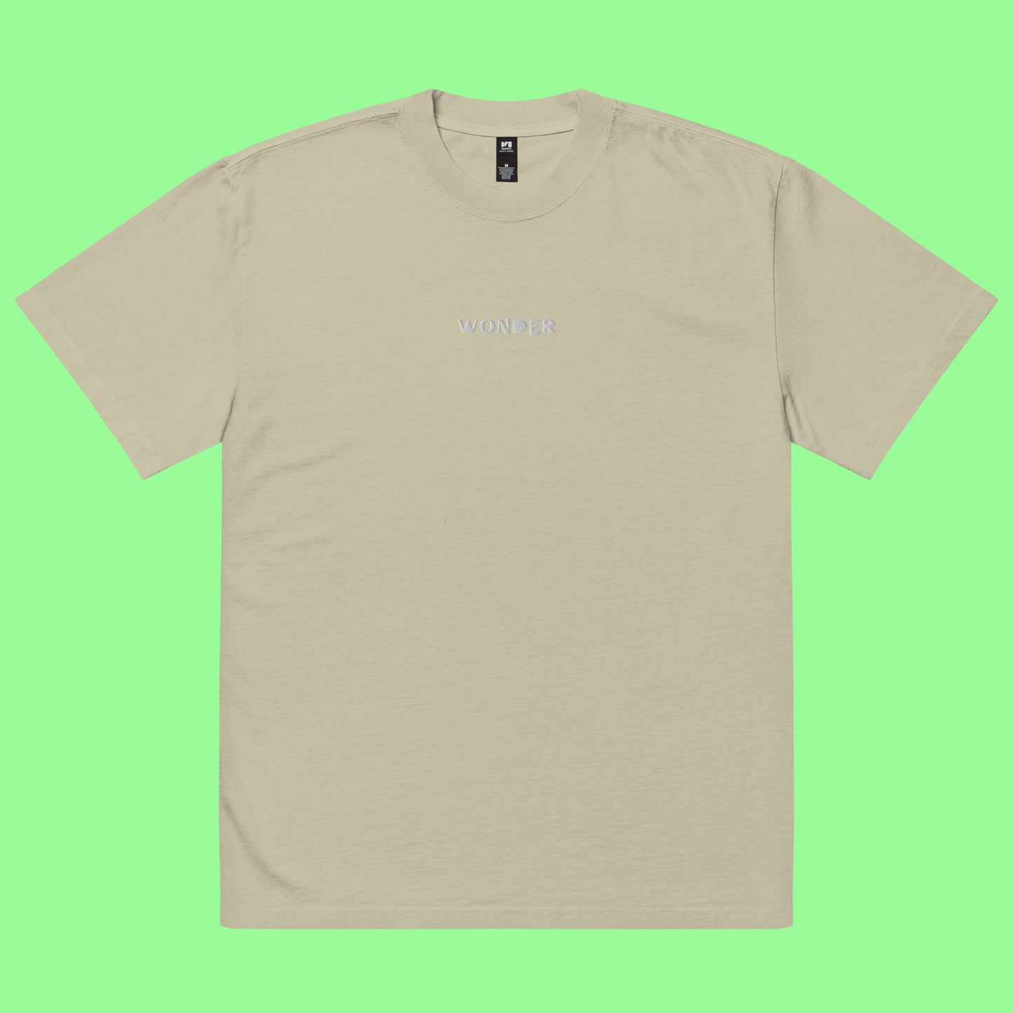 "Wonder" Oversized Faded Tee (Unisex)