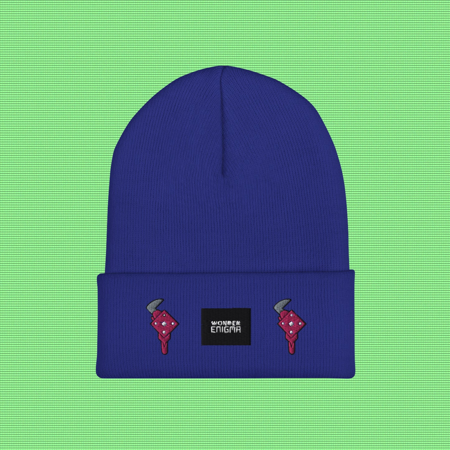 "GummyBlade" Cuffed Beanie