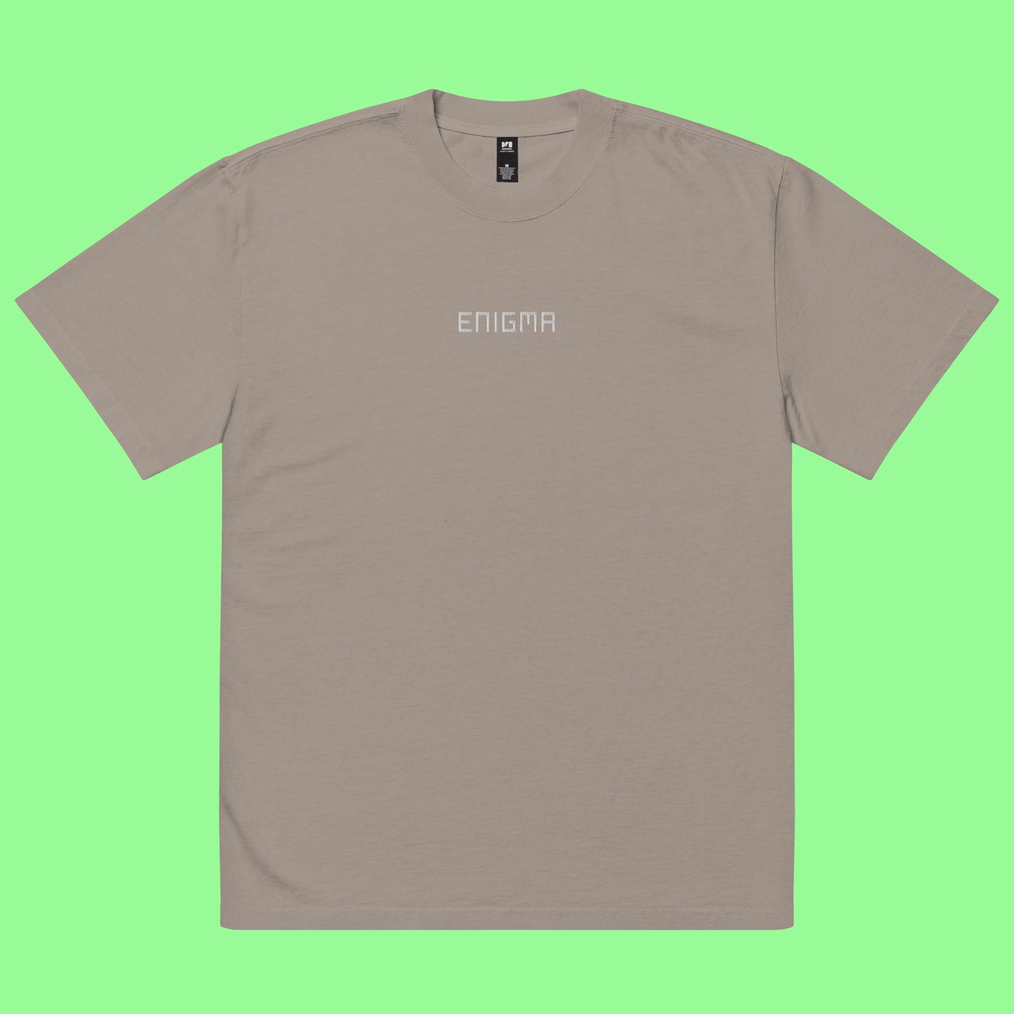 "Enigma" Oversized Faded Tee (Unisex)