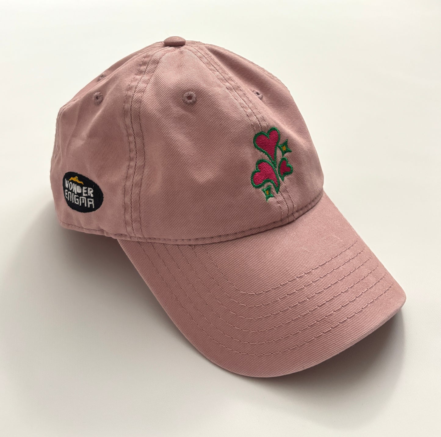 xGhostlyH3artsx Washed Dad Hat