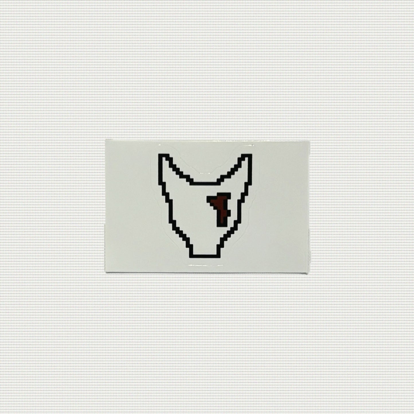 Mask of a Fiend Premium Pixel Sticker