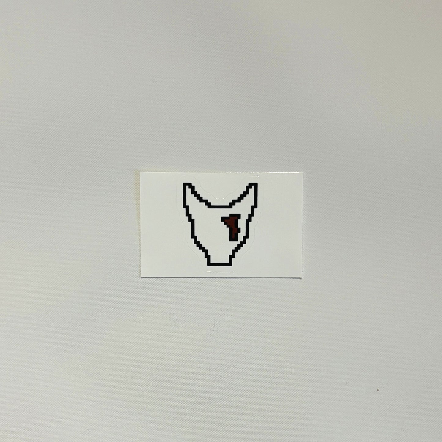Mask of a Fiend Premium Pixel Sticker